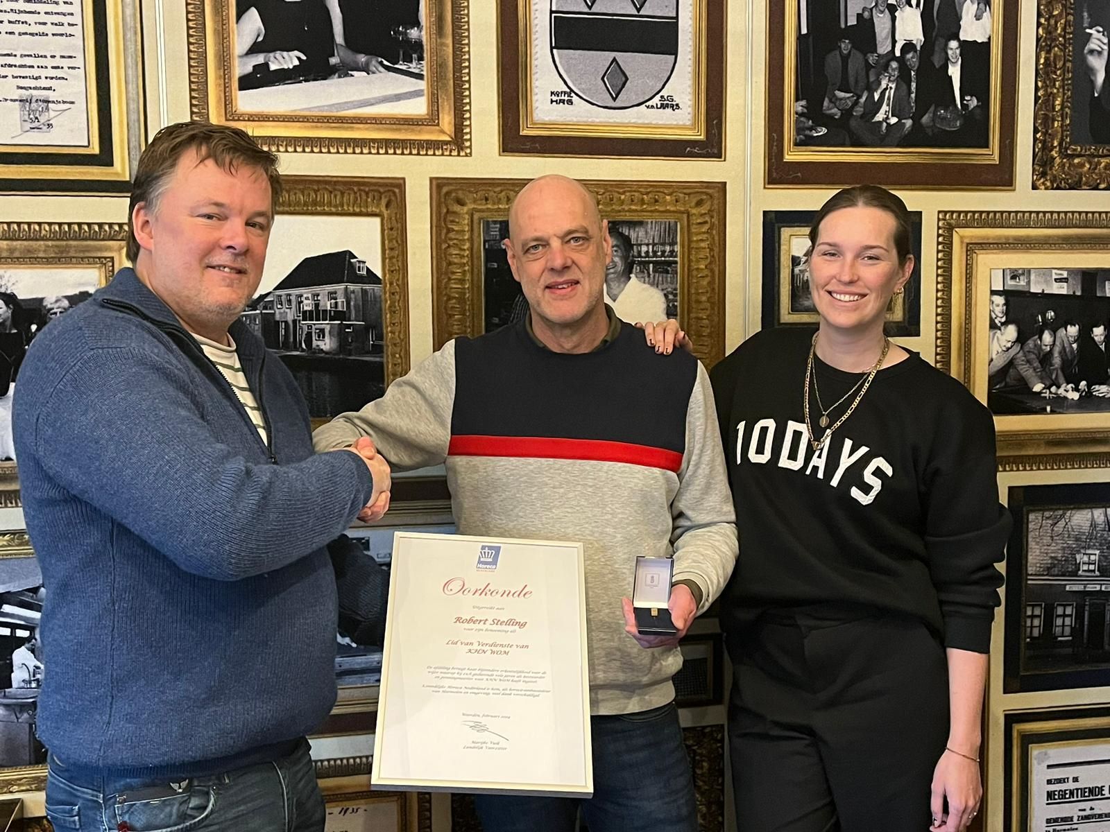 Robert Stelling Lid van Verdienste 1