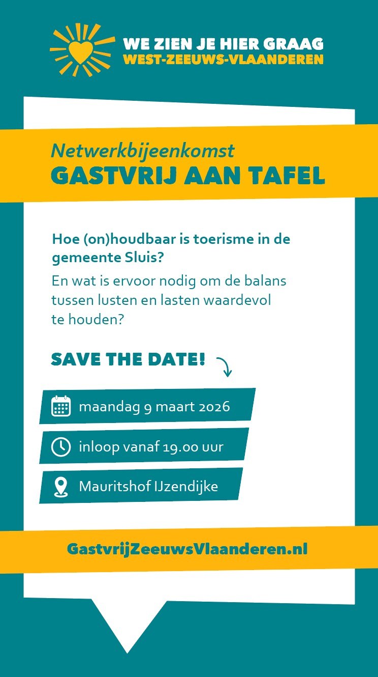 Netwerkbijeenkomst Gastvrij aan Tafel gemeente Sluis