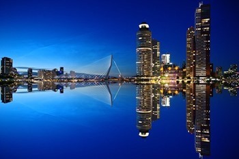 Rotterdam skyline