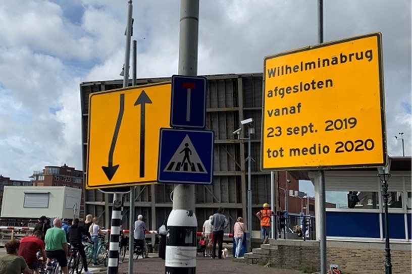 Wilhelminabrug afgesloten per 23 september 2019 lees de schaderegeling