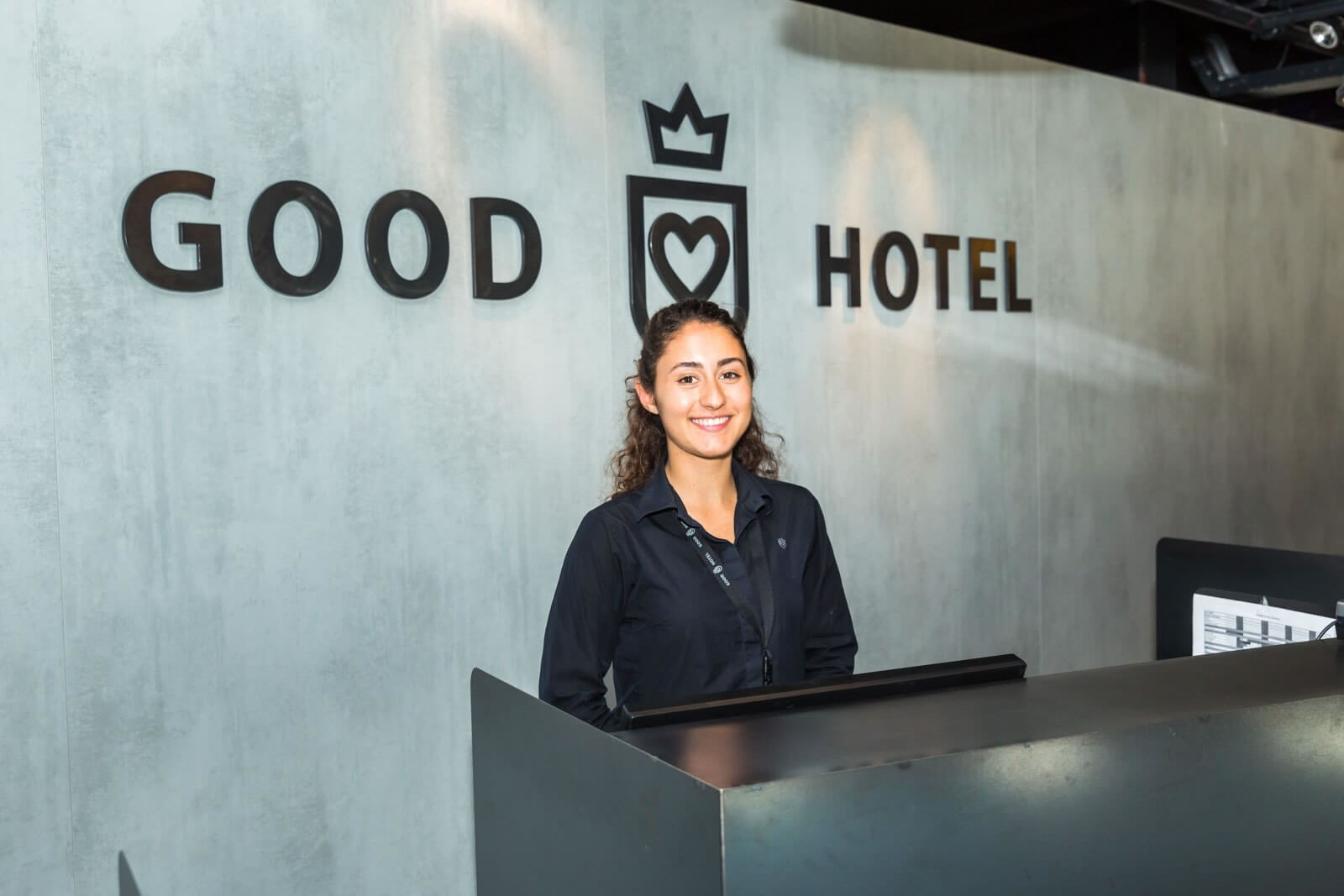 Hotelreceptie Good Hotel