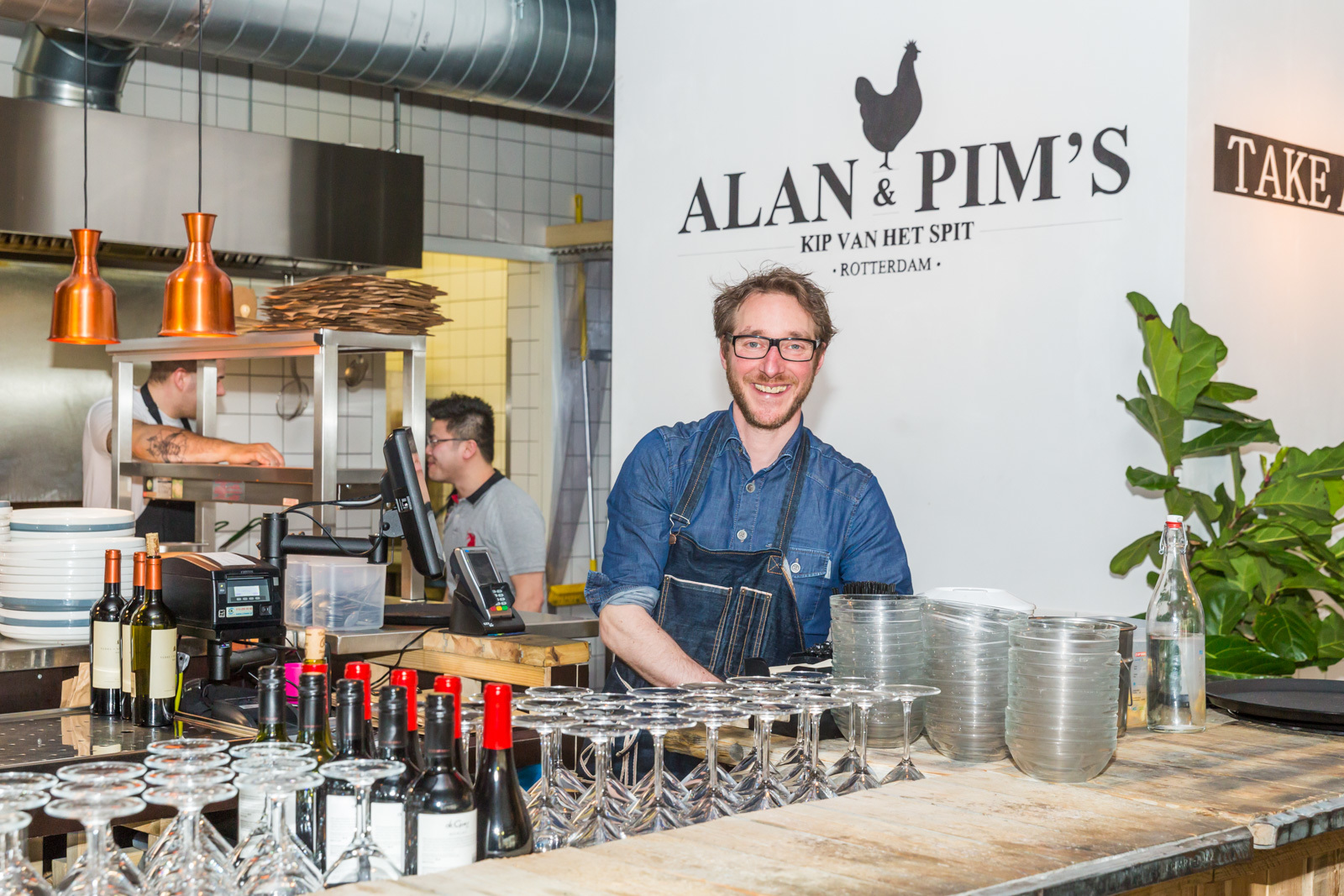 Alan en Pims Kip van het Spit Rotterdam ondernemer