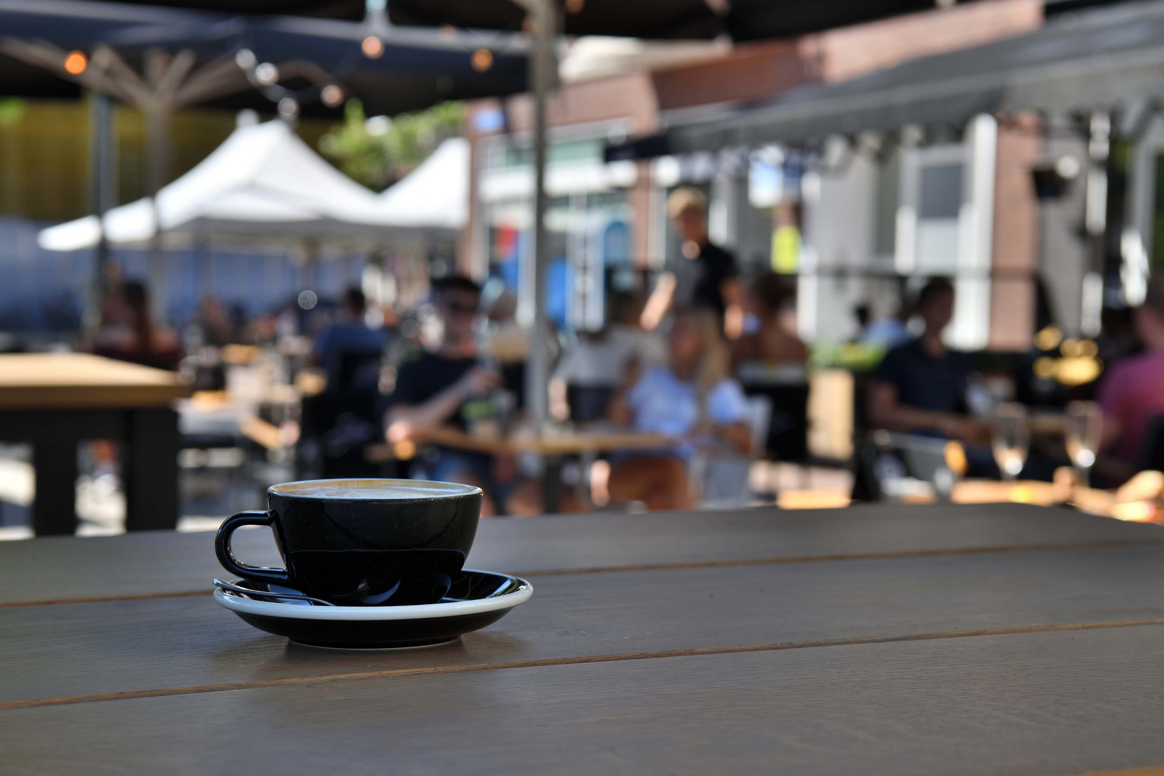 Terras koffie