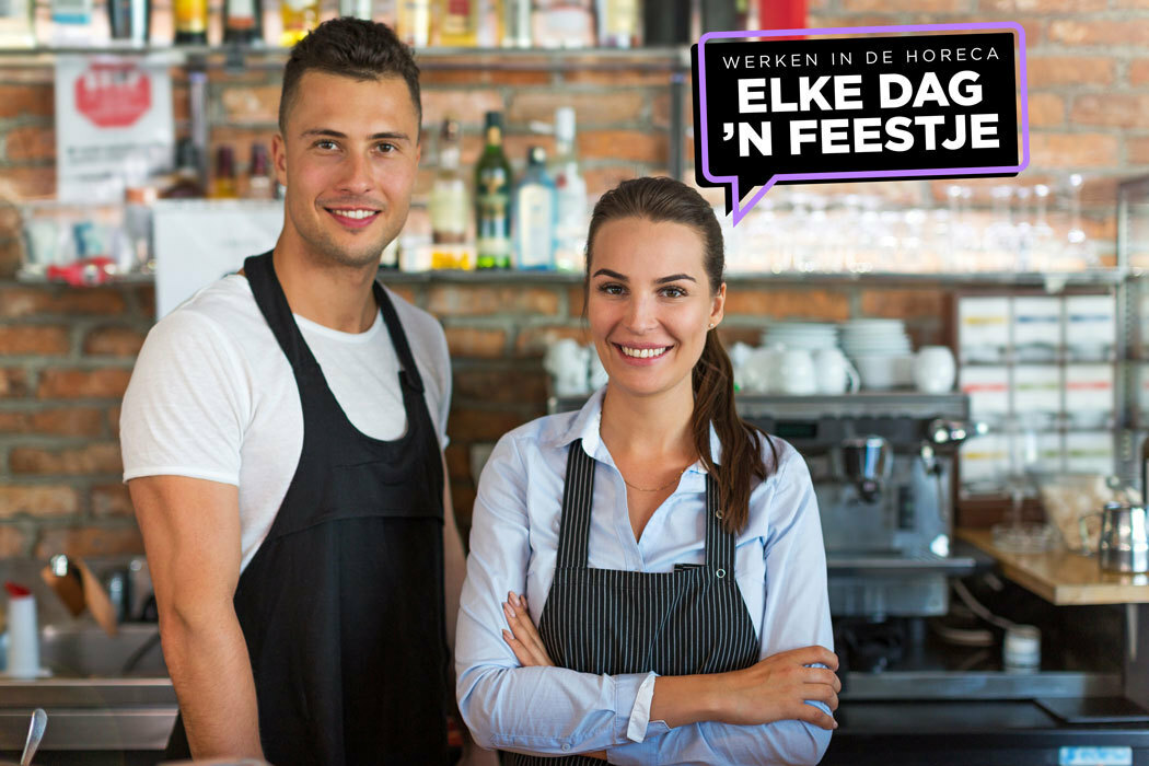 Hero elke dag een feestje horeca personeel 1050x700