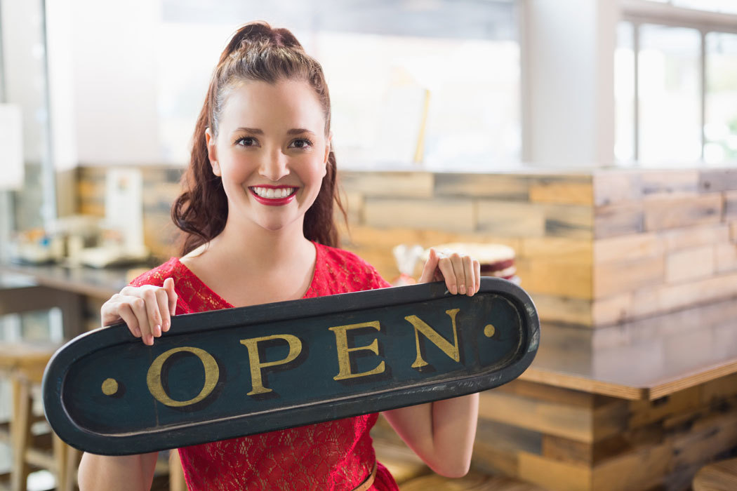 Blije horecaondernemer