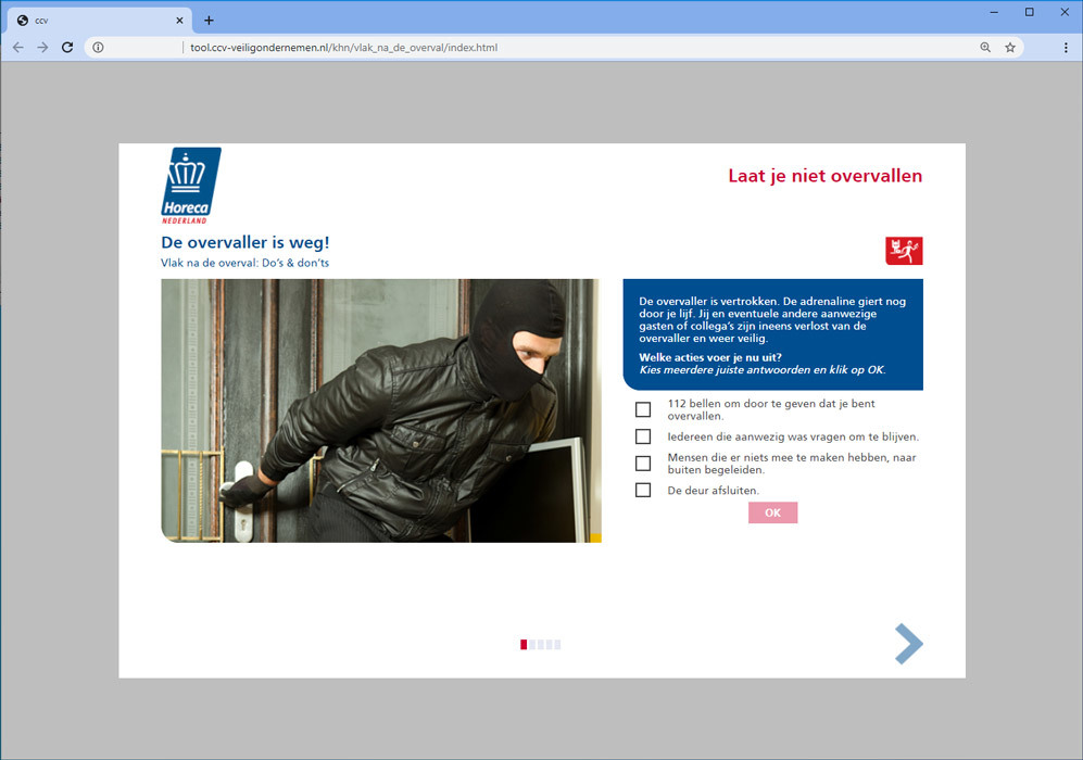 E learning laat je niet overvallen