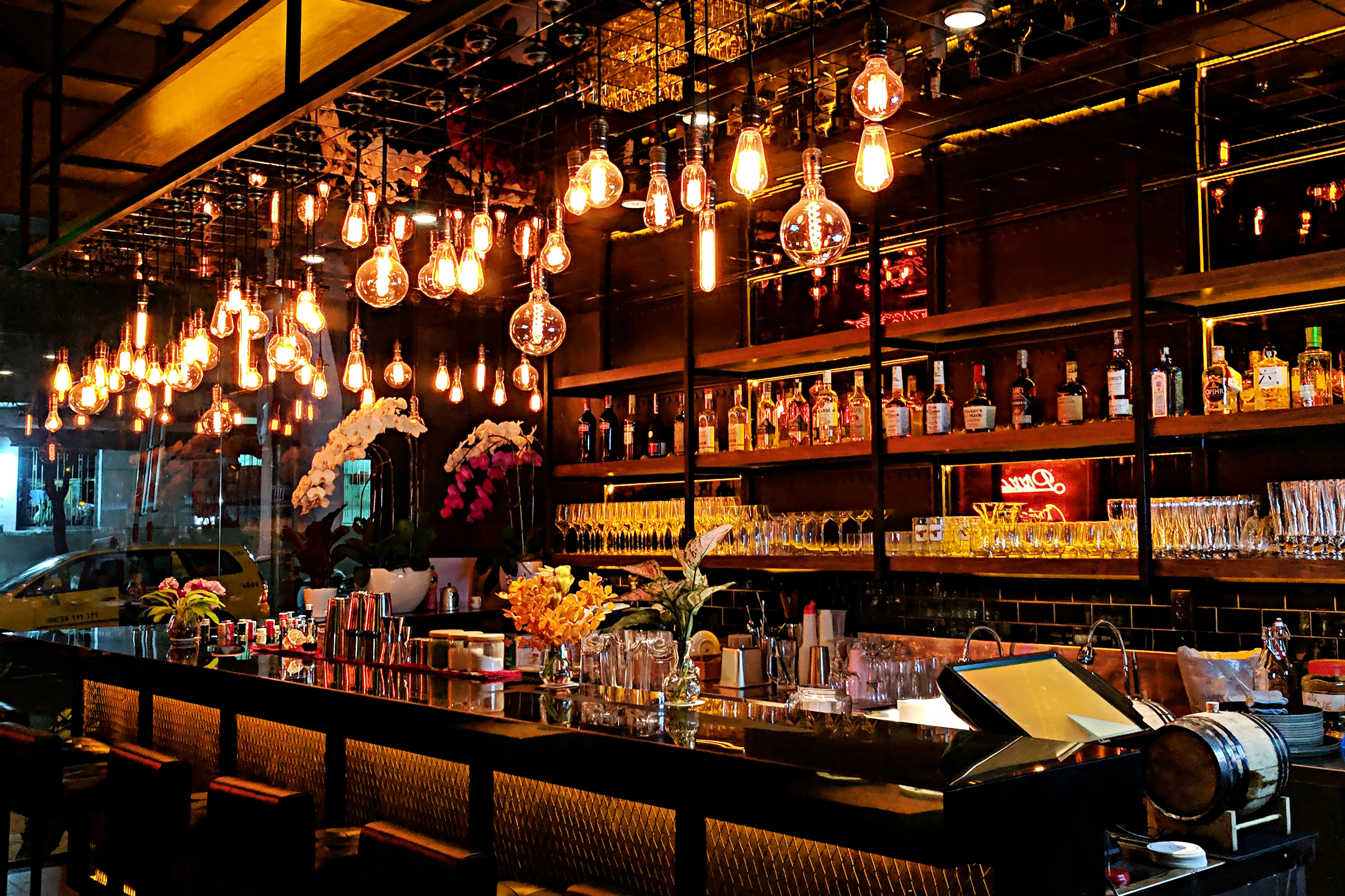 Energie besparen lampen bar