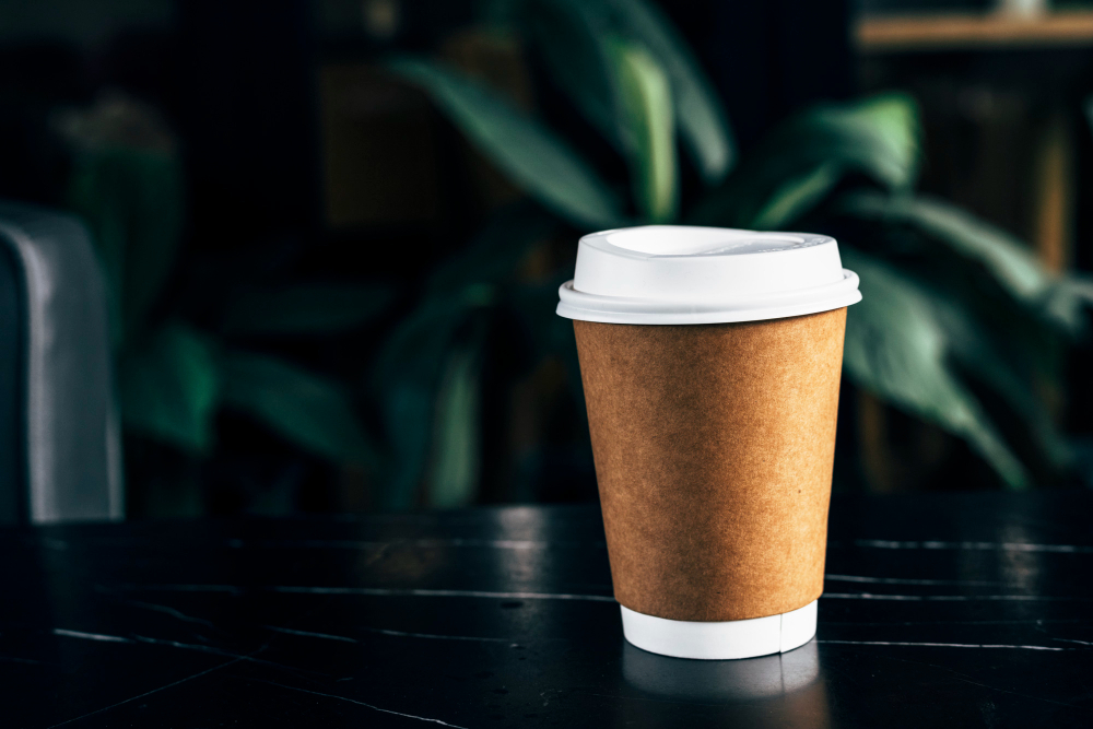 Wergwerp koffiebeker