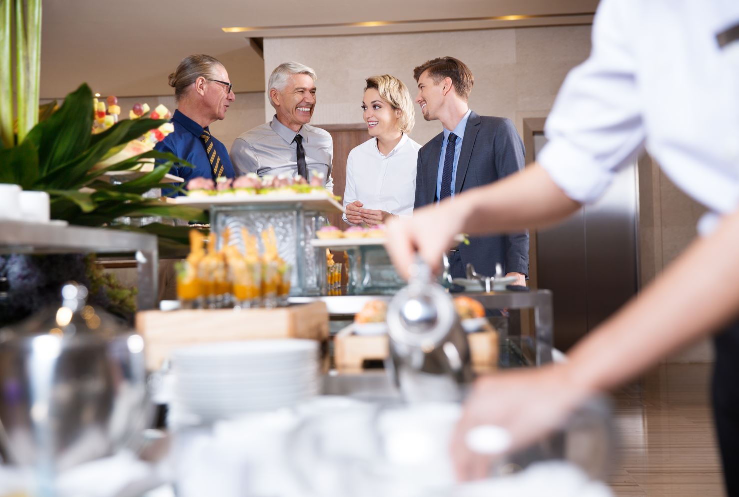 Gasten restaurant buffet