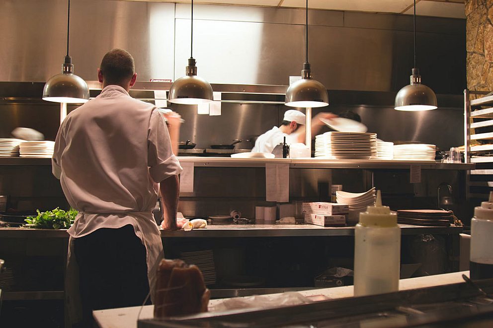 Restaurant keuken koks