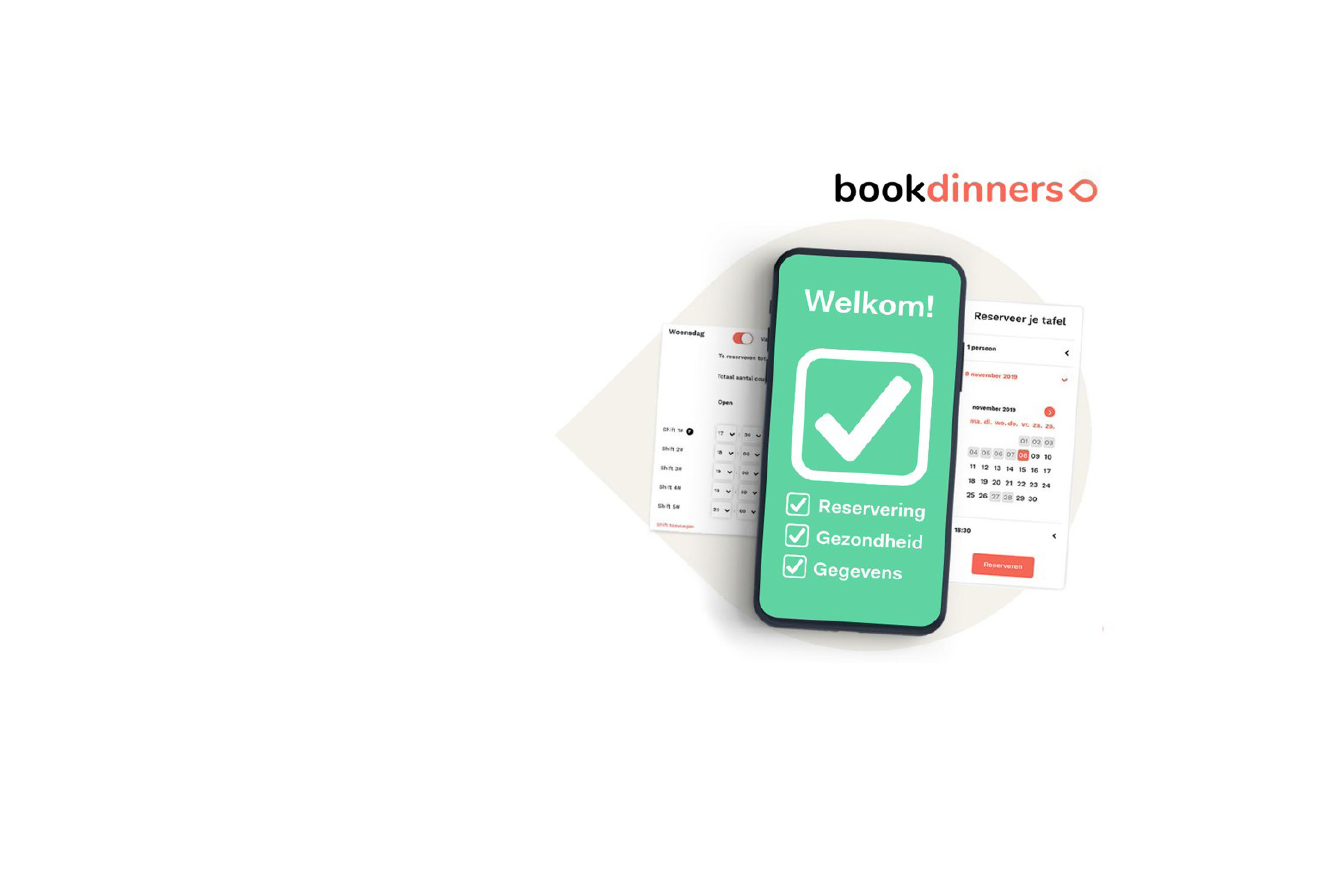 Book Dinners schuine rand