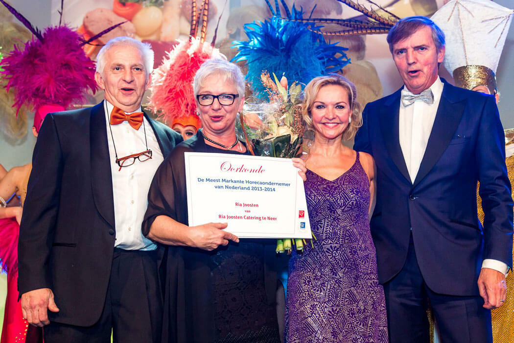 Ria Joosten Meest Markante Horecaondernemer van Nederland 2013