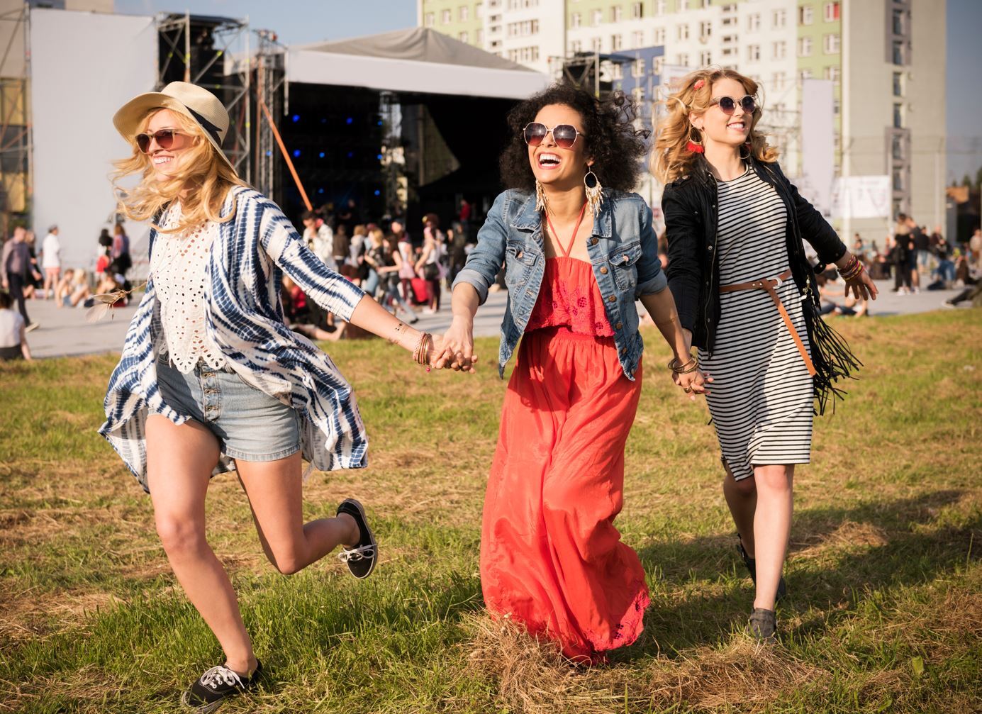 Openlucht festival muziek