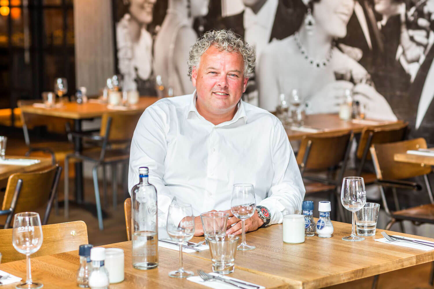 Robèr Willemsen voorzitter KHN in een van zijn bedrijven