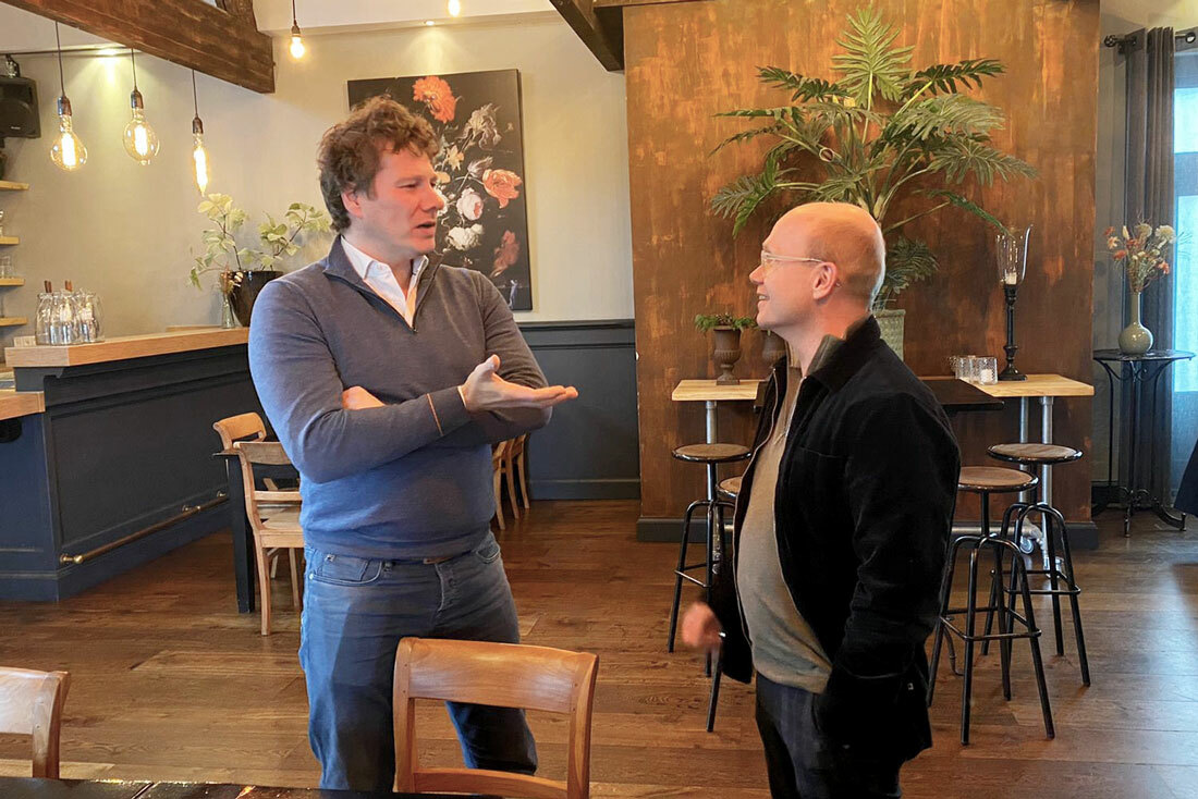 Regiomanager Bart Kennis en Penningmeester KHN Groot Nijmegen Ivo Thijssen