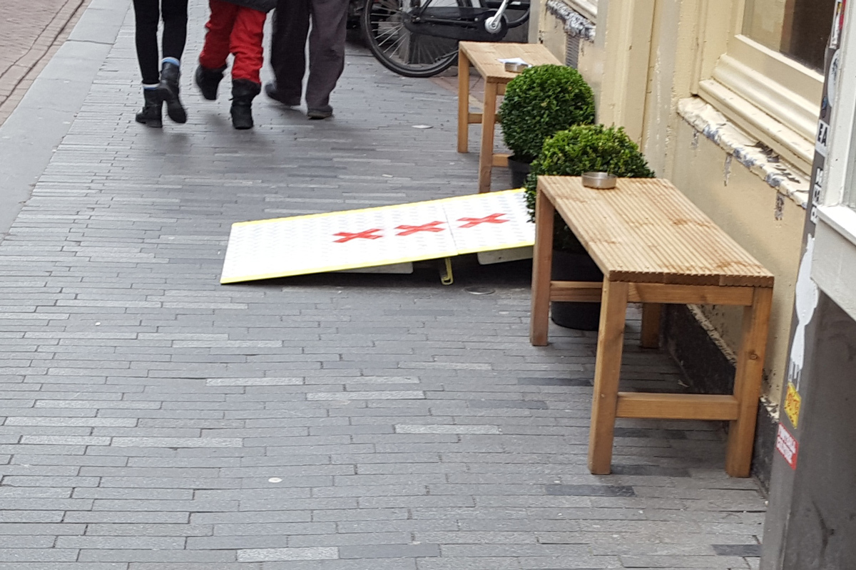 Drempelhulp oploop oprijplaat