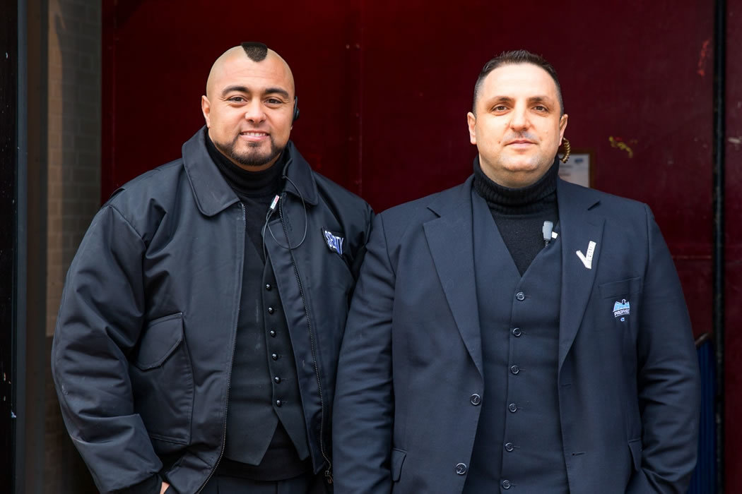 Portiers beveiliging bewaking