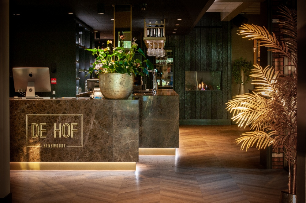 Modern restaurant de hof